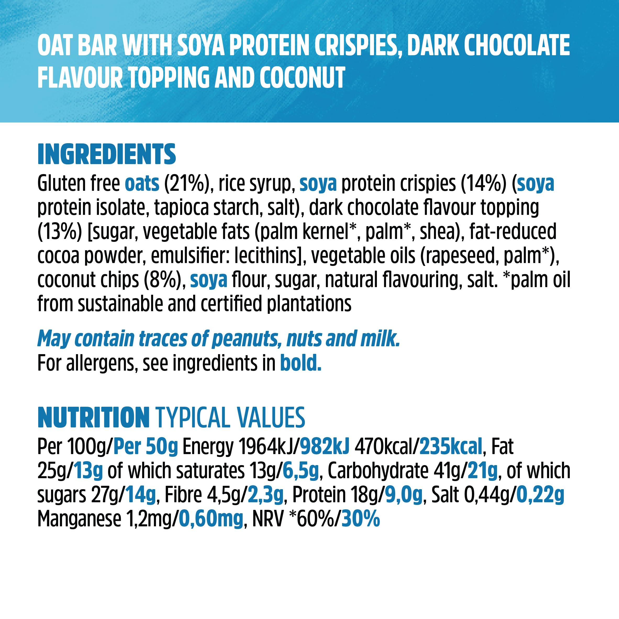 TREK Protein Flapjack