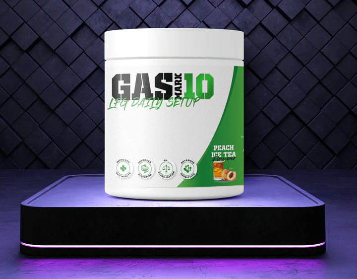 Gas Mark 10 LFG 330g / Peach Ice Tea Probiotics & Digestion