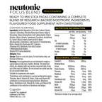 Neutonic Focus Blend 16 Sachets - MyGymSupplements