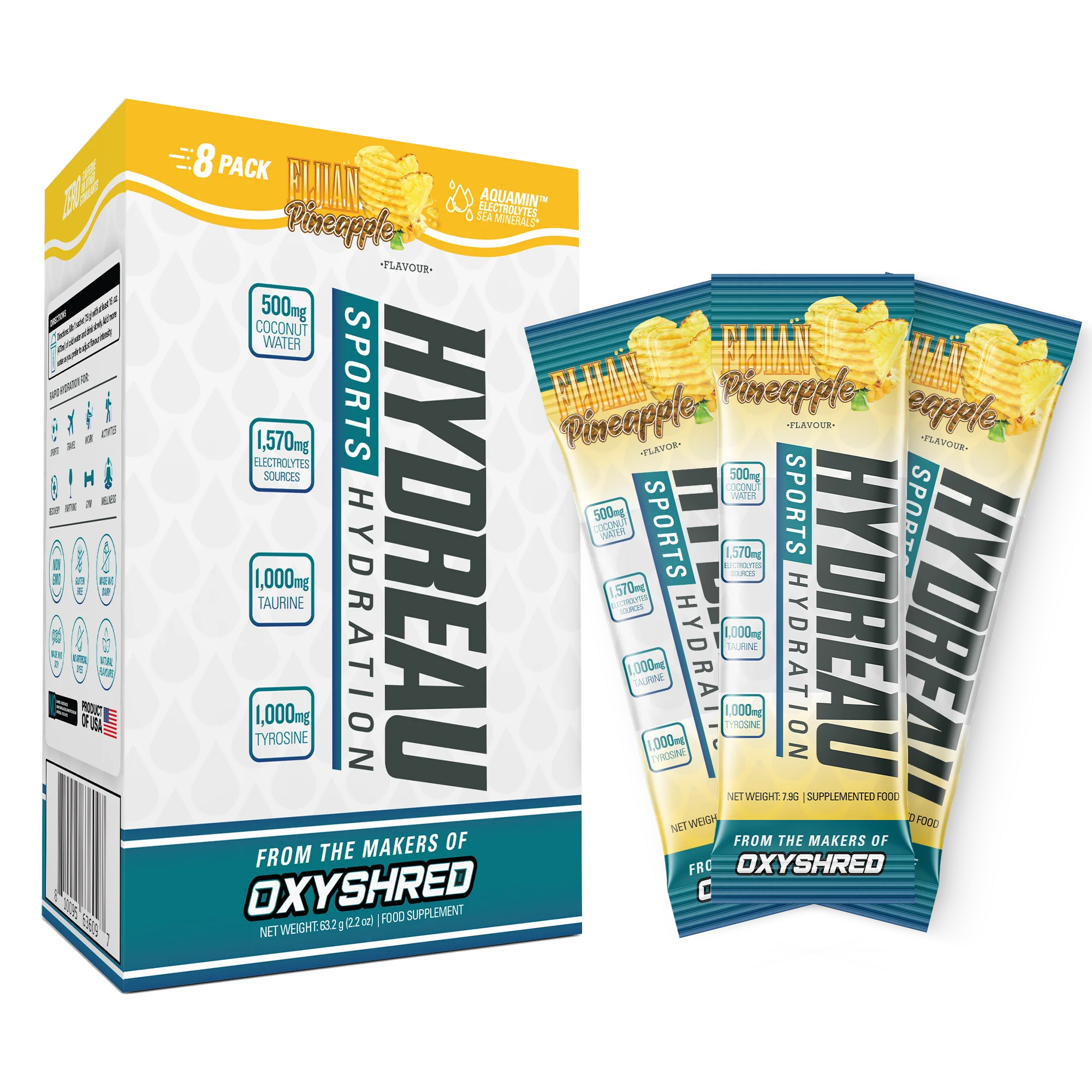 EHP Labs Hydreau 8 Stick Pack