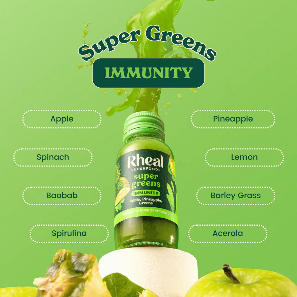 Rheal Superfood Ginger Zing Immunity Shot 14x60ml - MyGymSupplements