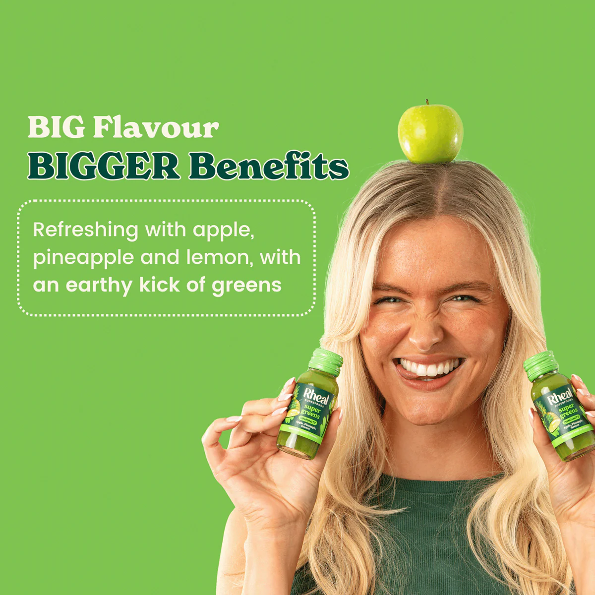 Rheal Superfood Ginger Zing Immunity Shot 14x60ml - MyGymSupplements