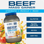 Applied Nutrition Beef Mass Gainer 3.13kg - MyGymSupplements