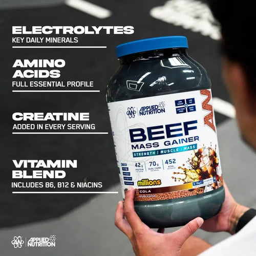 Applied Nutrition Beef Mass Gainer 3.13kg - MyGymSupplements