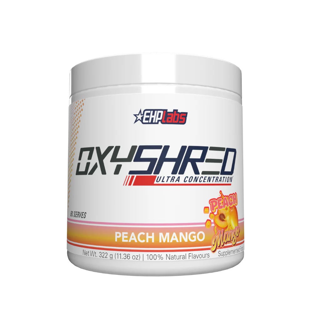 EHP Labs OxyShred 60 Servings / Peach Mango Pre Workout Powder