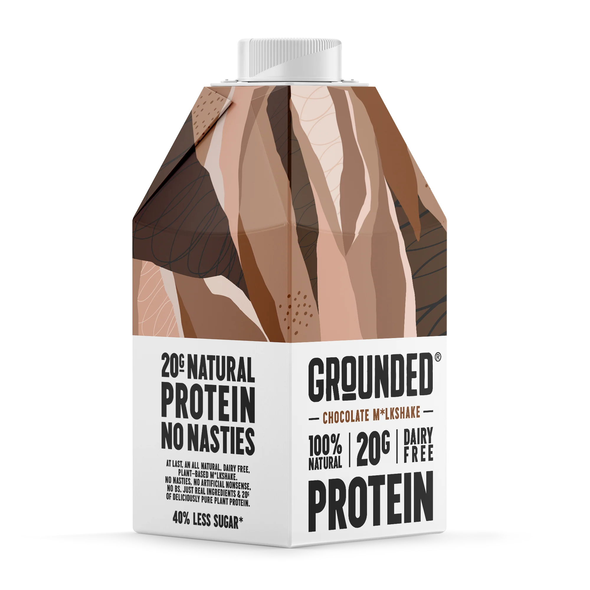 Grounded Protein M*lkshake 12x490ml