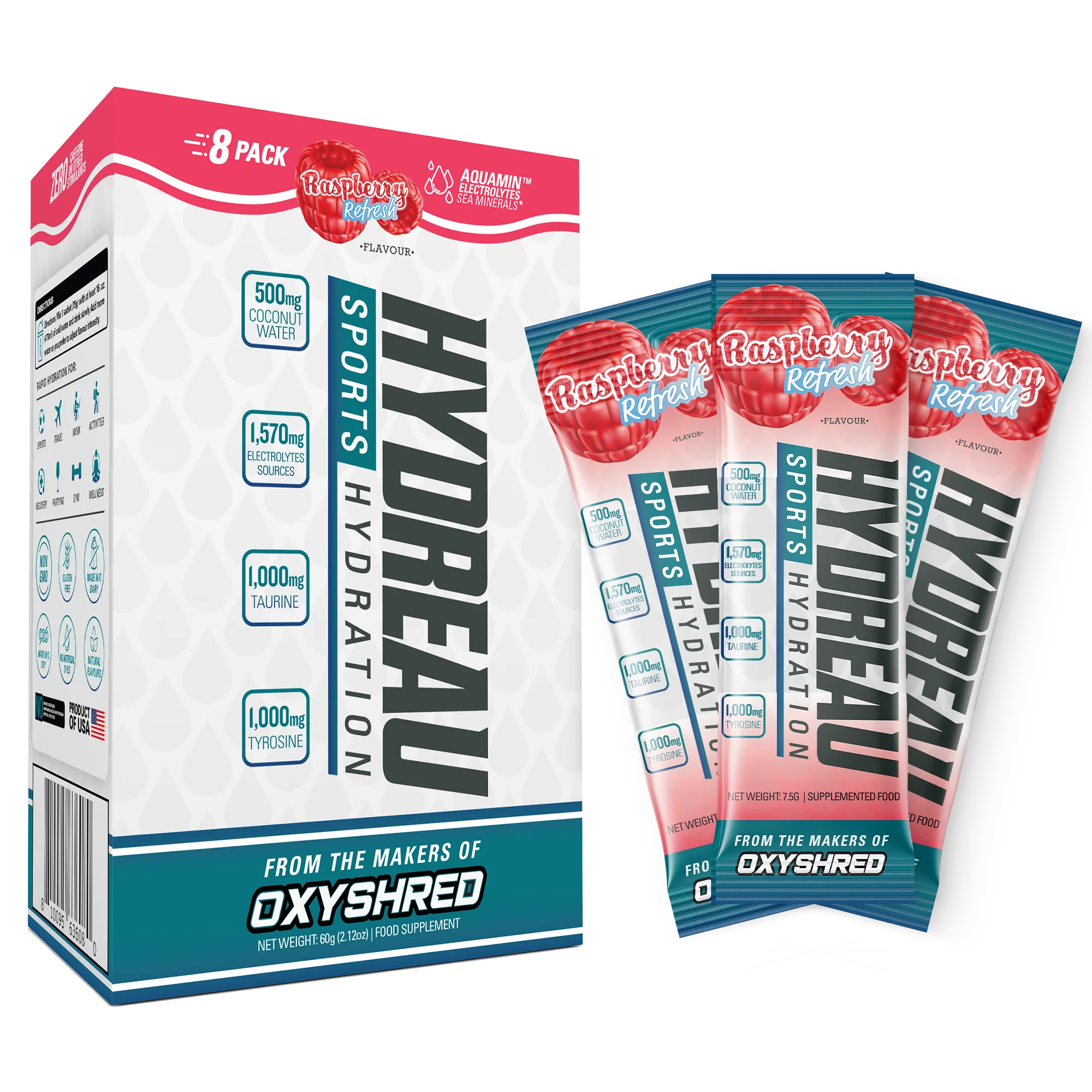 EHP Labs Hydreau 8 Stick Pack