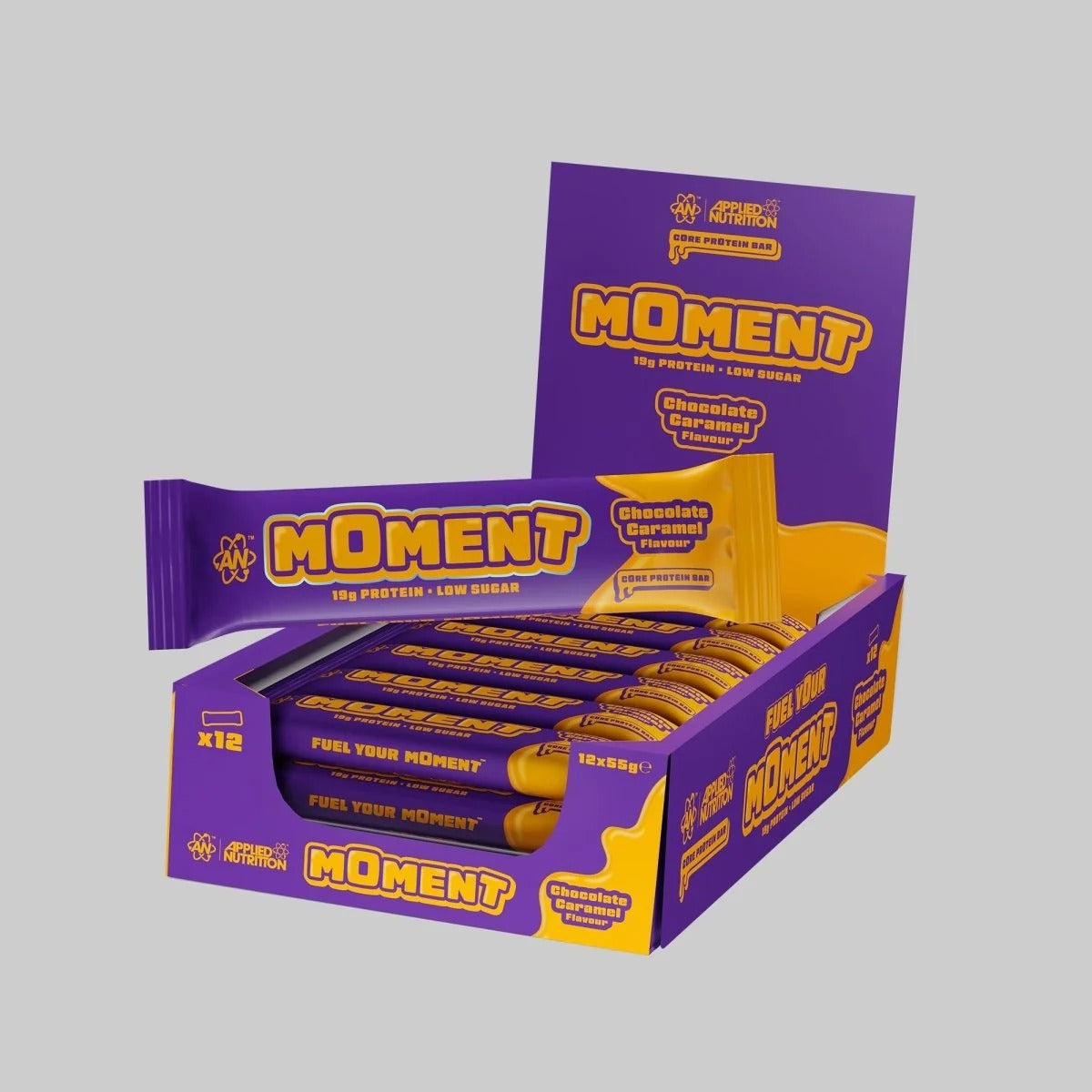 Applied Nutrition Moment Protein Bar – 18–19g Protein | Low Sugar