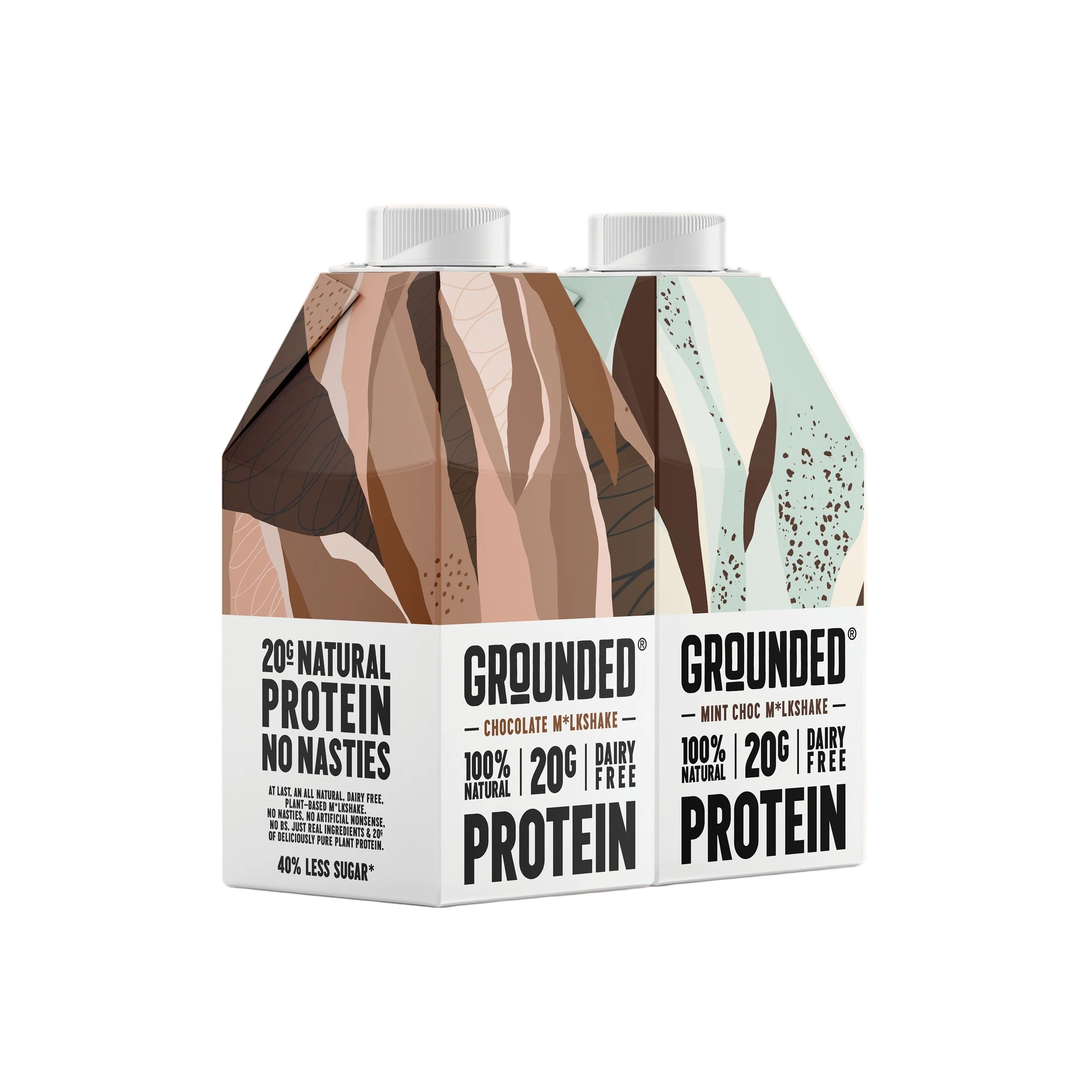 Grounded Protein M*lkshake 12x490ml