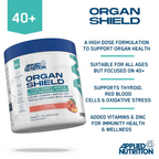 Container of Applied Nutrition Organ Shield with kidney health, dandelion root, artichoke leaf