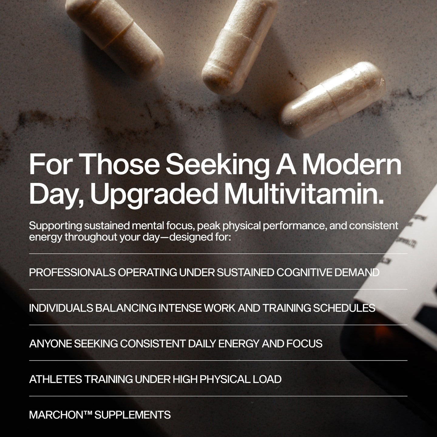 Marchon Supplements Advanced Multivitamin 60 Capsules - MyGymSupplements