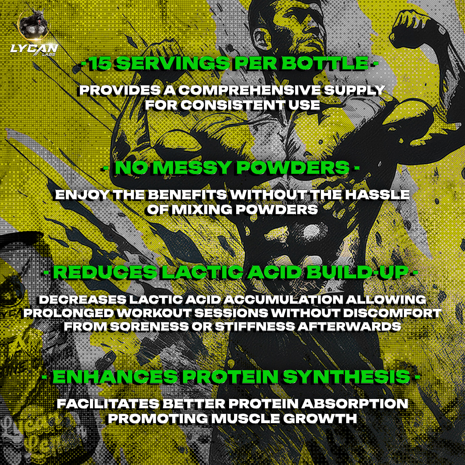 Lycan Labs Untamed Creatine Gummies