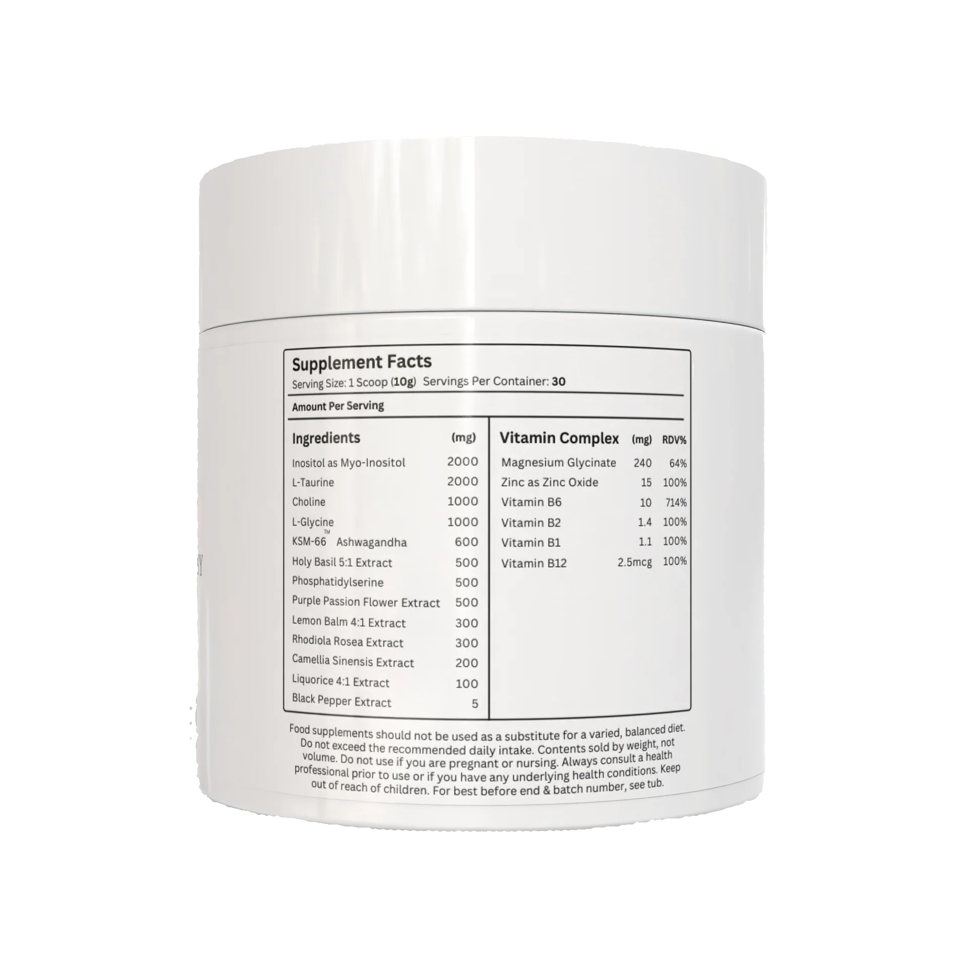 Apex Formulas Stress Recovery 300g