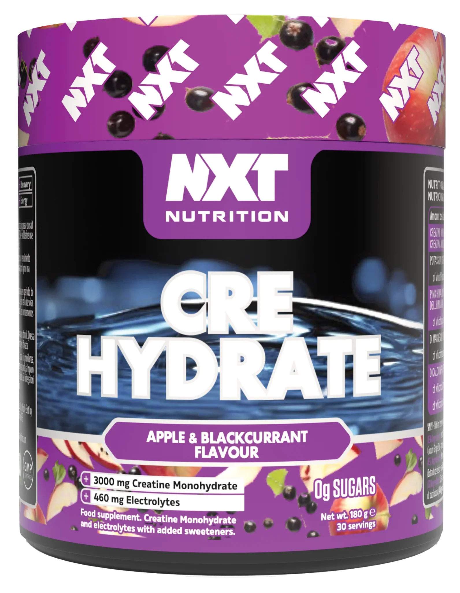 NXT Nutrition CRE Hydrate 360g - MyGymSupplements