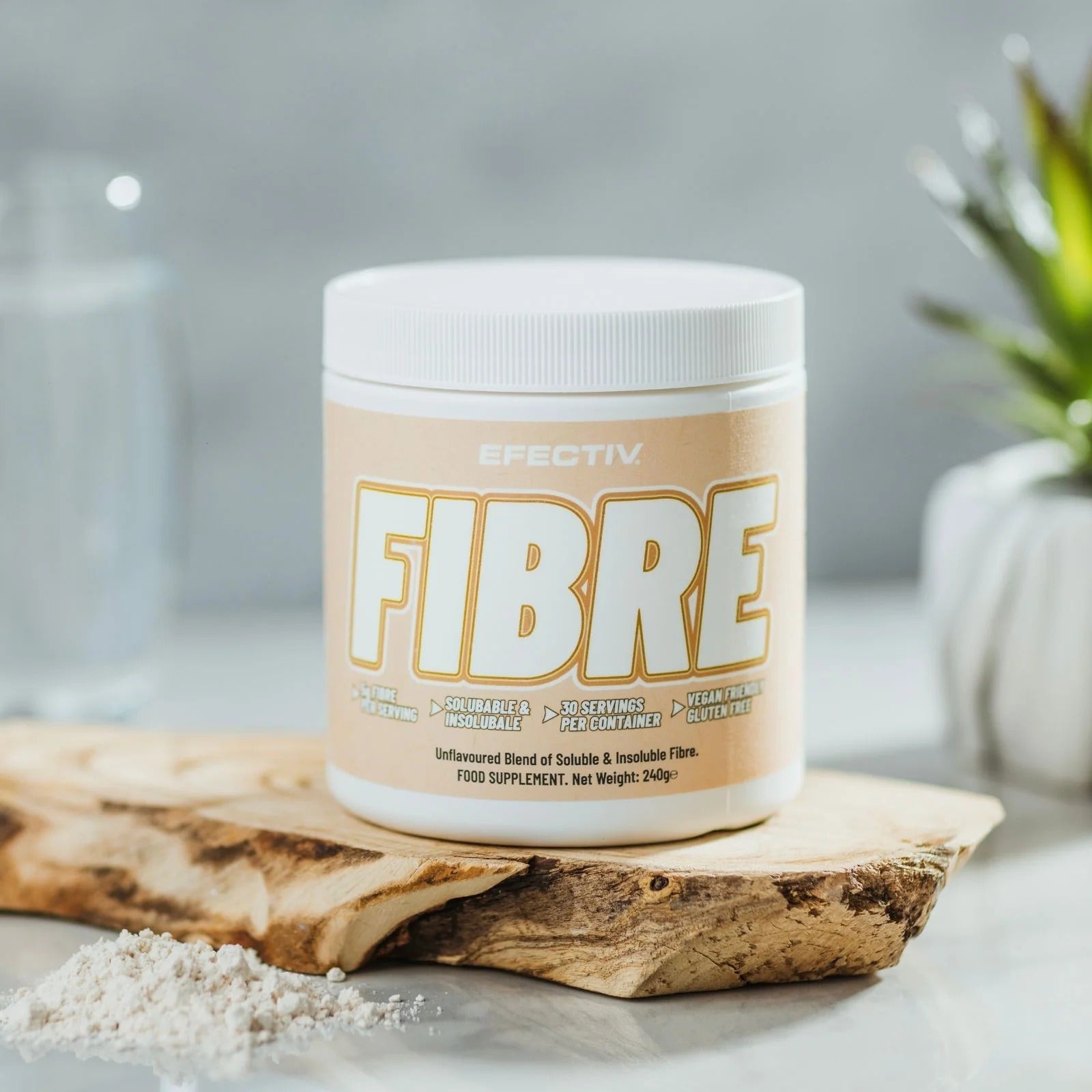 Efectiv Nutrition Fibre - 240g / Unflavoured - Fibre Powder