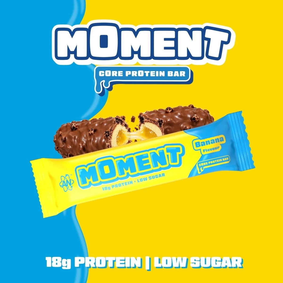 Applied Nutrition Moment Protein Bar – 18–19g Protein | Low Sugar