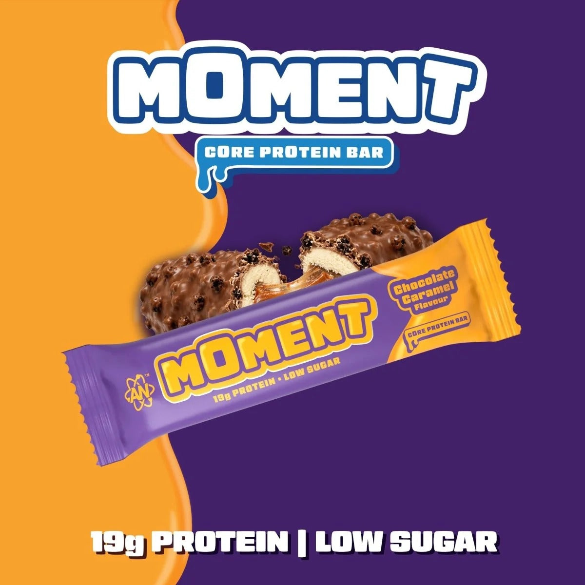 Applied Nutrition Moment Protein Bar – 18–19g Protein | Low Sugar