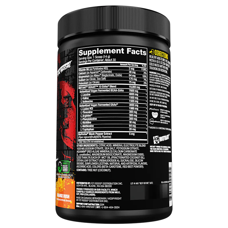 Mutant GEAAR - MyGymSupplements