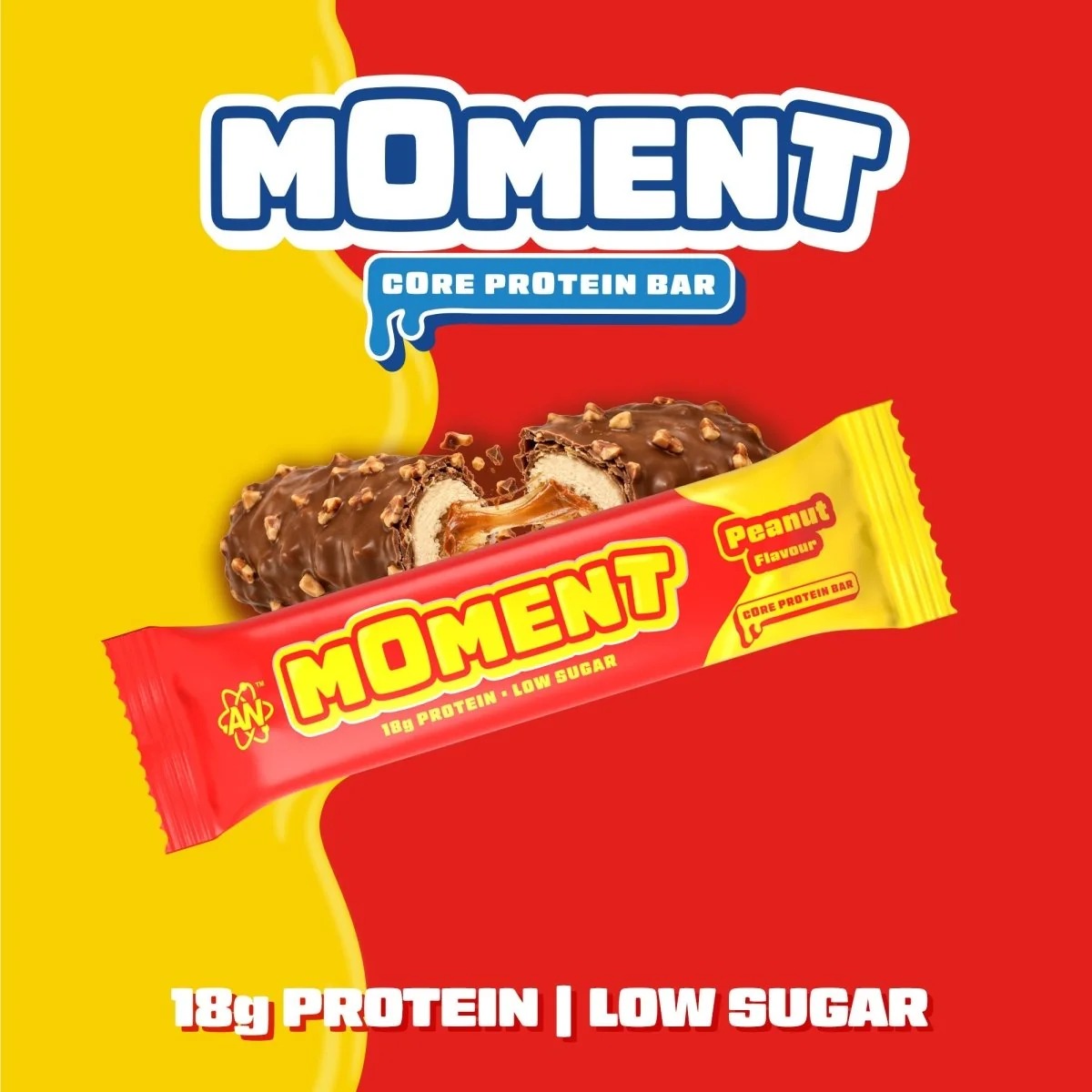 Applied Nutrition Moment Protein Bar – 18–19g Protein | Low Sugar