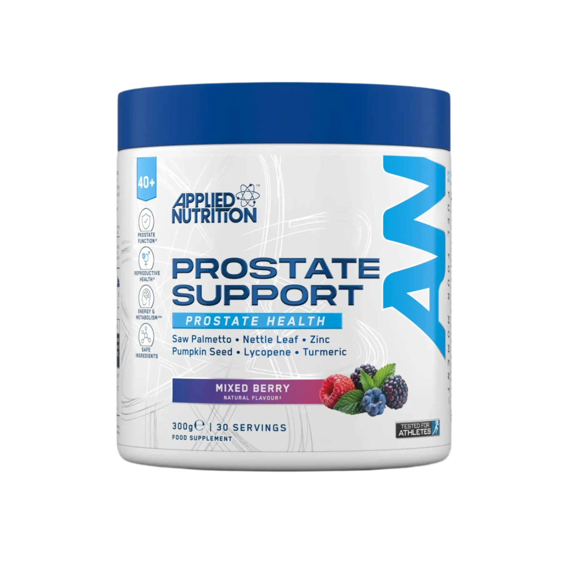 Applied Nutrition Prostate Support (40 + RANGE) - 300g / Mixed Berry - Prostate Support Powder