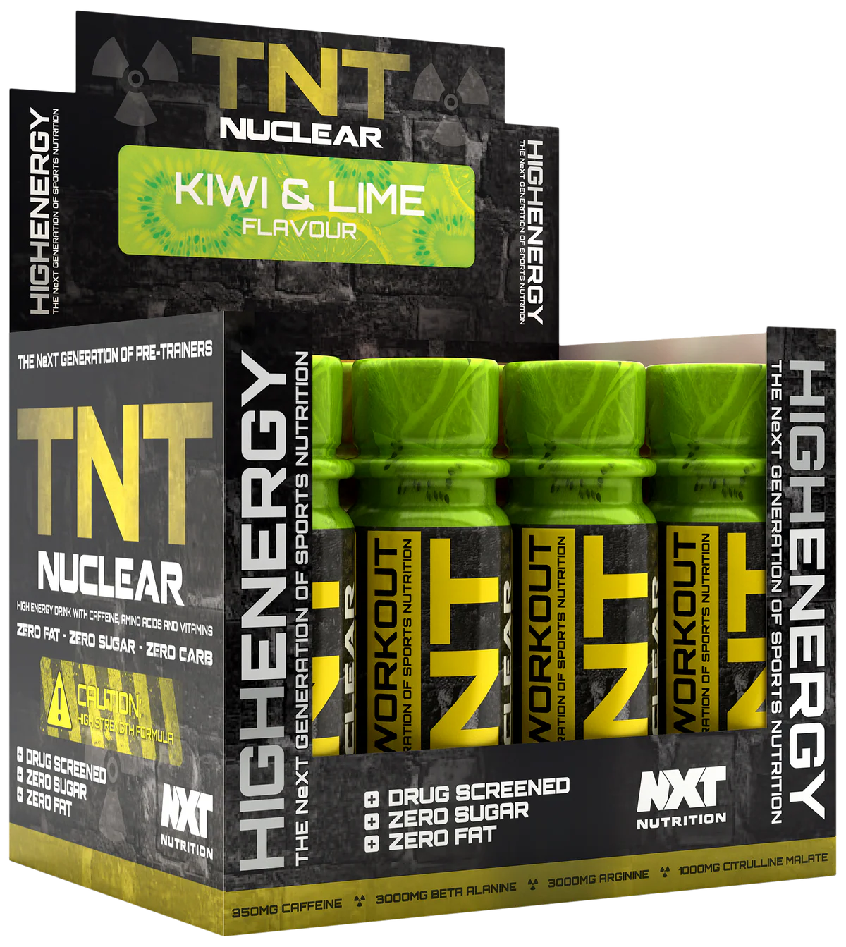 NXT Nutrition TNT Nuclear Shots 12x60ml - MyGymSupplements