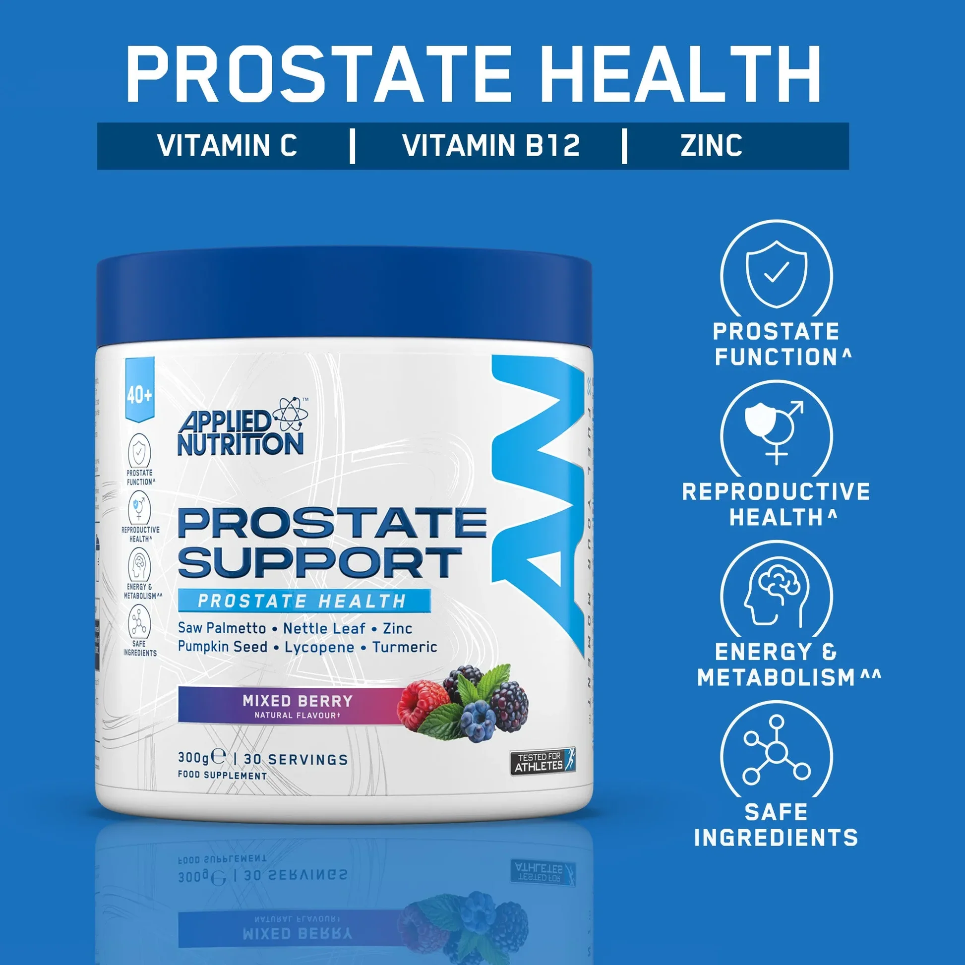 Applied Nutrition Prostate Support (40 + RANGE) - Prostate Support Powder