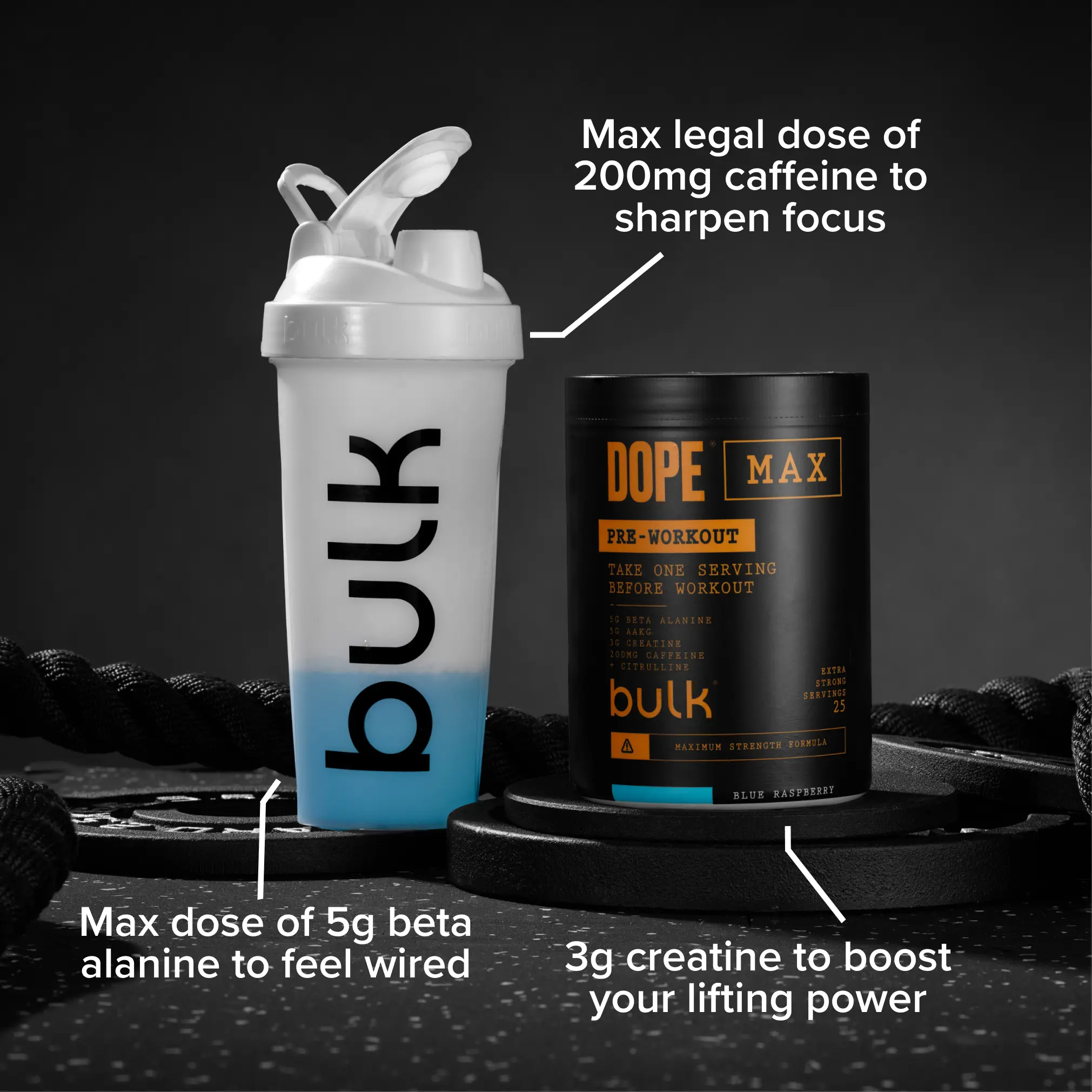 Bulk Dope Max Pre-Workout 563g