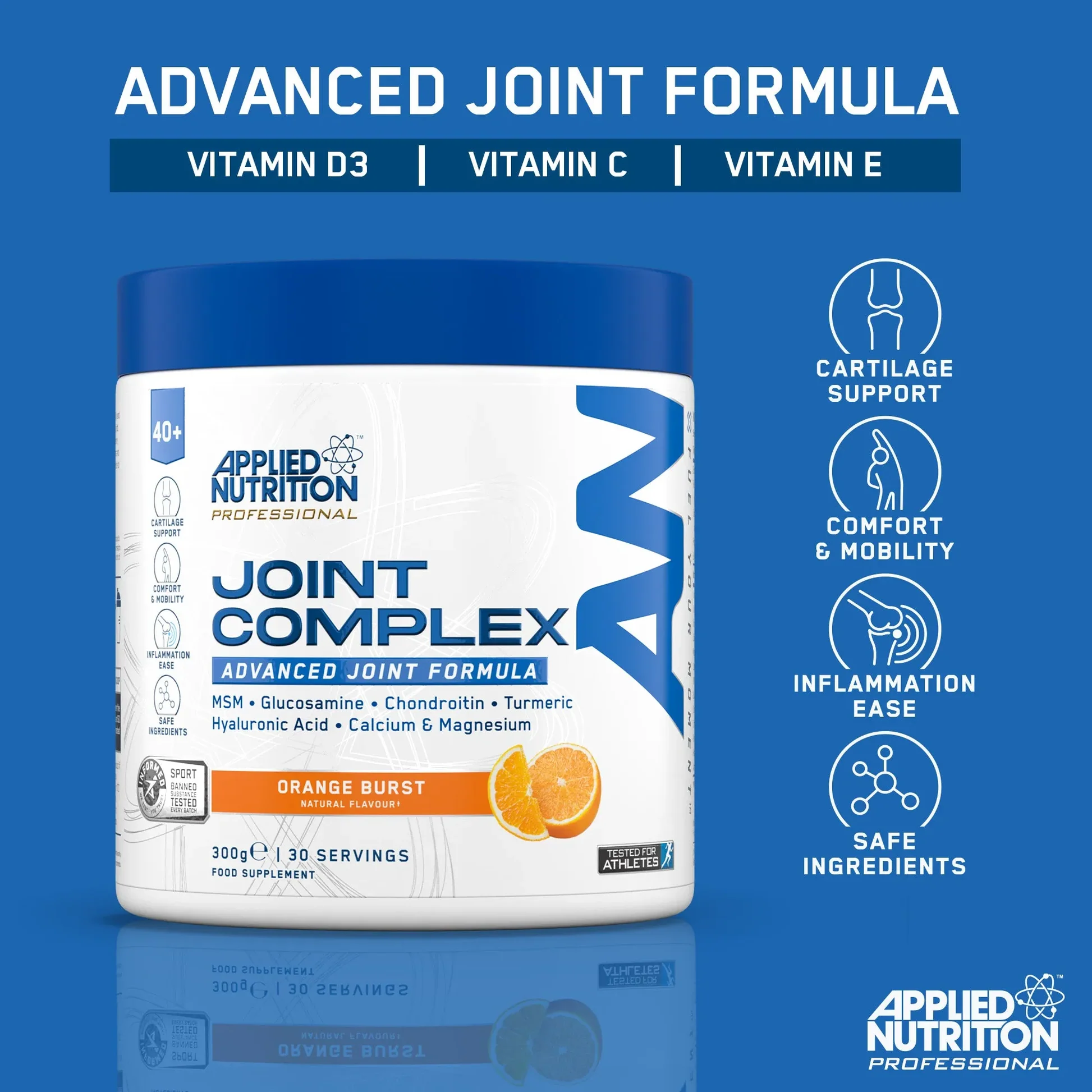 Applied Nutrition Joint Complex (40 + Range) - Informed Sport Approved INF002