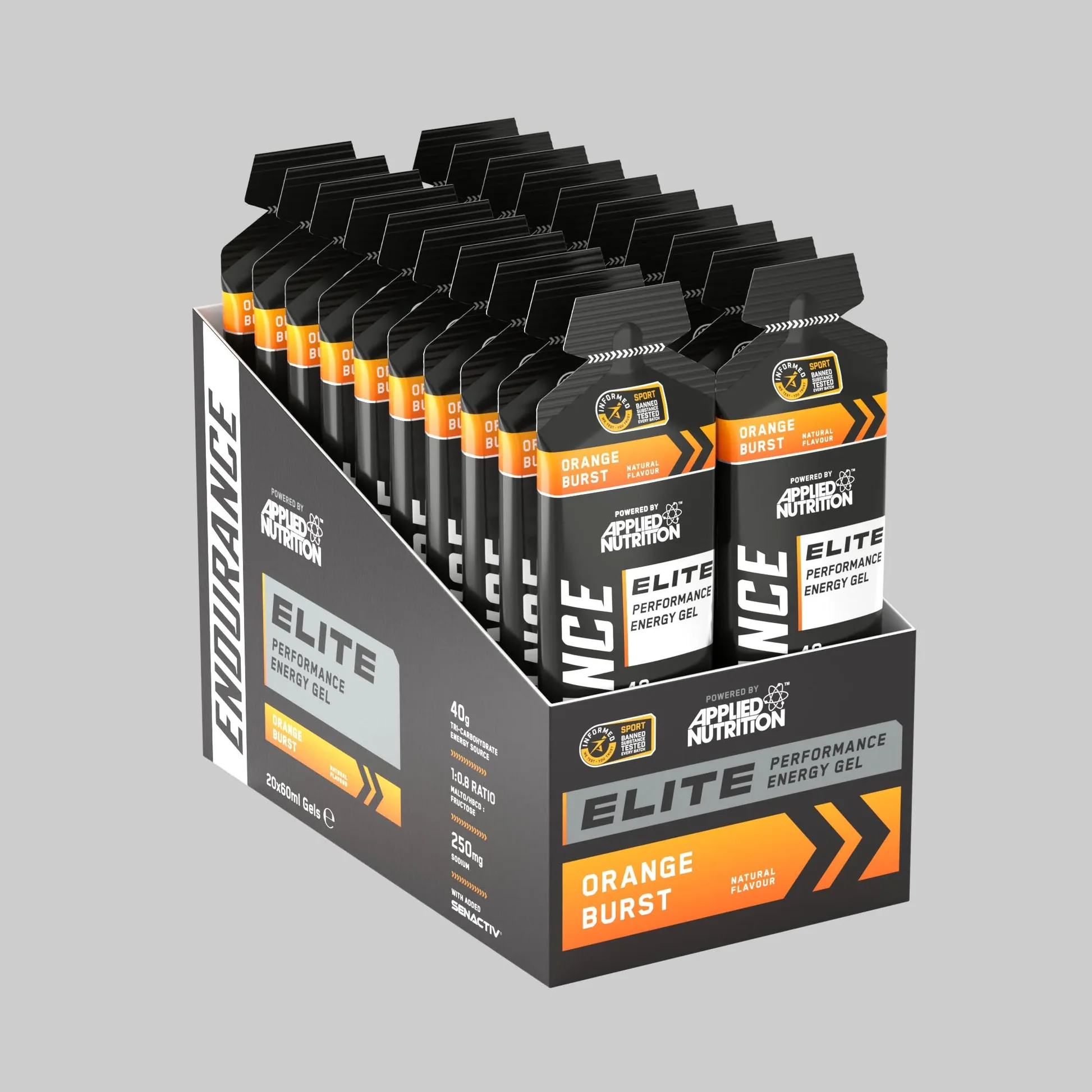 Applied Nutrition Endurance Elite Performance Gel 20x60ml