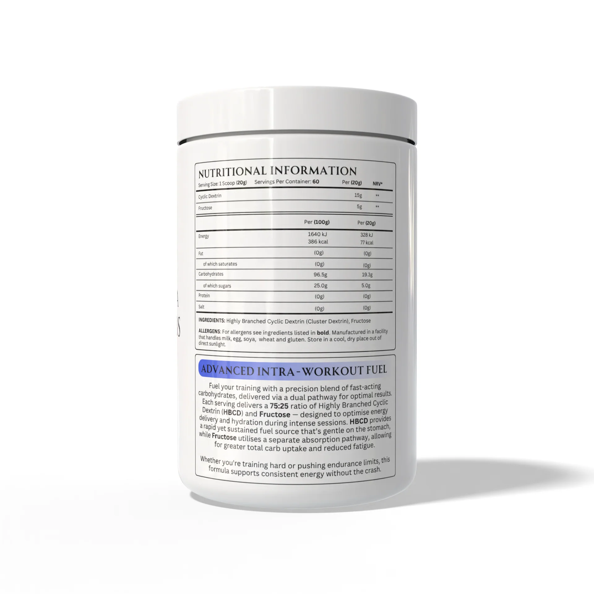 Apex Formulas Intra Carbs 1200g