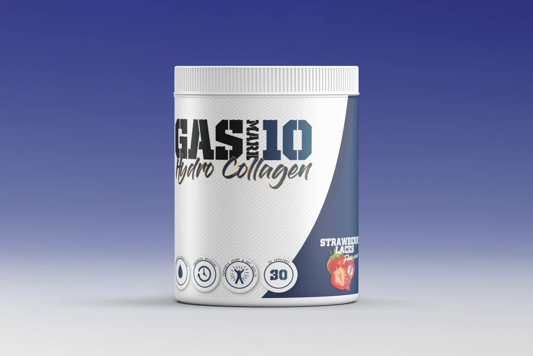 Gas Mark 10 Hydro Collagen 315g / Strawberry Laces Collagen