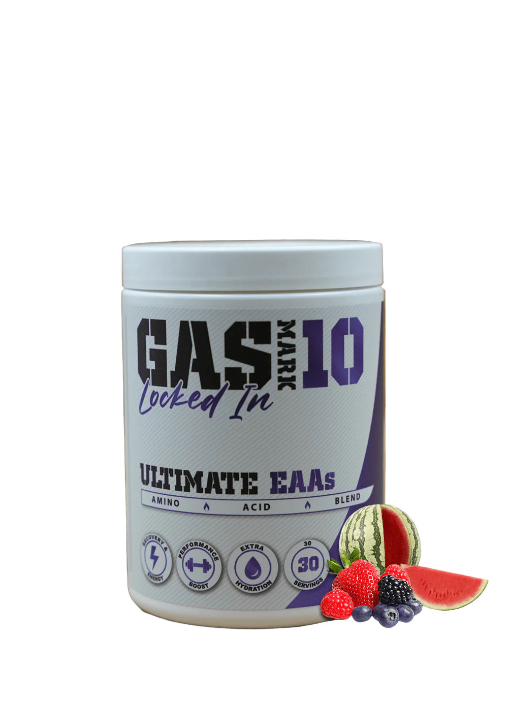 Gas Mark 10 Locked In 405g / Sweet Berry Melon EAAs