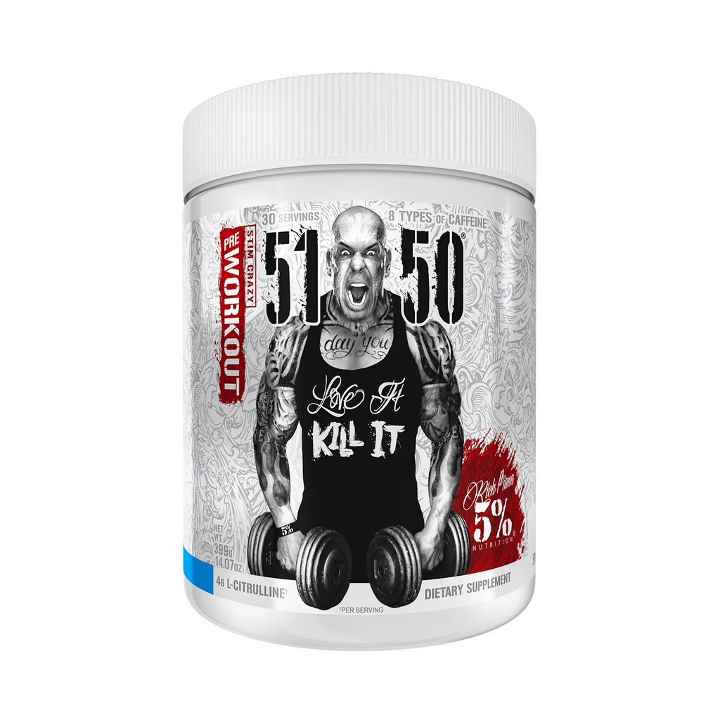 Rich Piana 5% Nutrition 5150 Legendary Series 465g / Blue Ice Pre Workout Powder