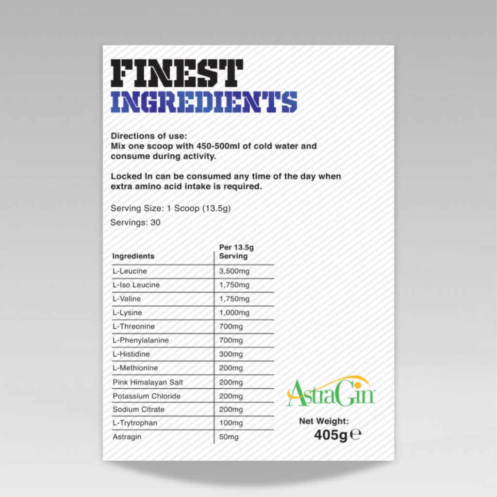 Gas Mark 10 Locked In - MyGymSupplements