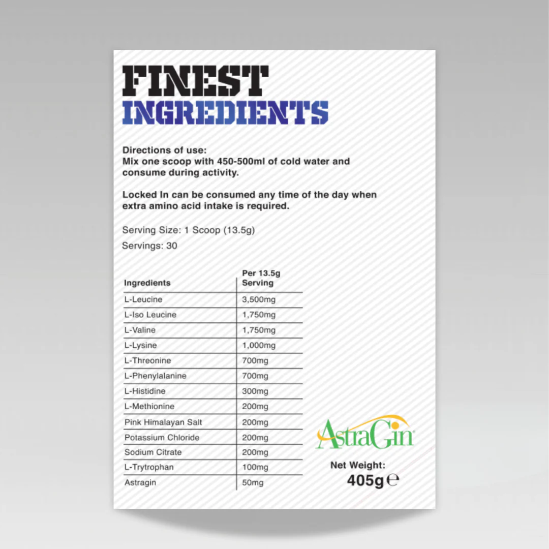 Gas Mark 10 Locked In