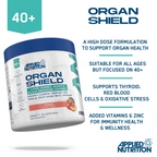 Applied Nutrition Organ Shield 40+ for kidney health, with dandelion root and artichoke leaf