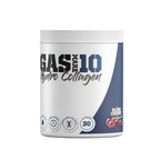Container of Gas X Hydro Collagen with black cherry flavor on a white background