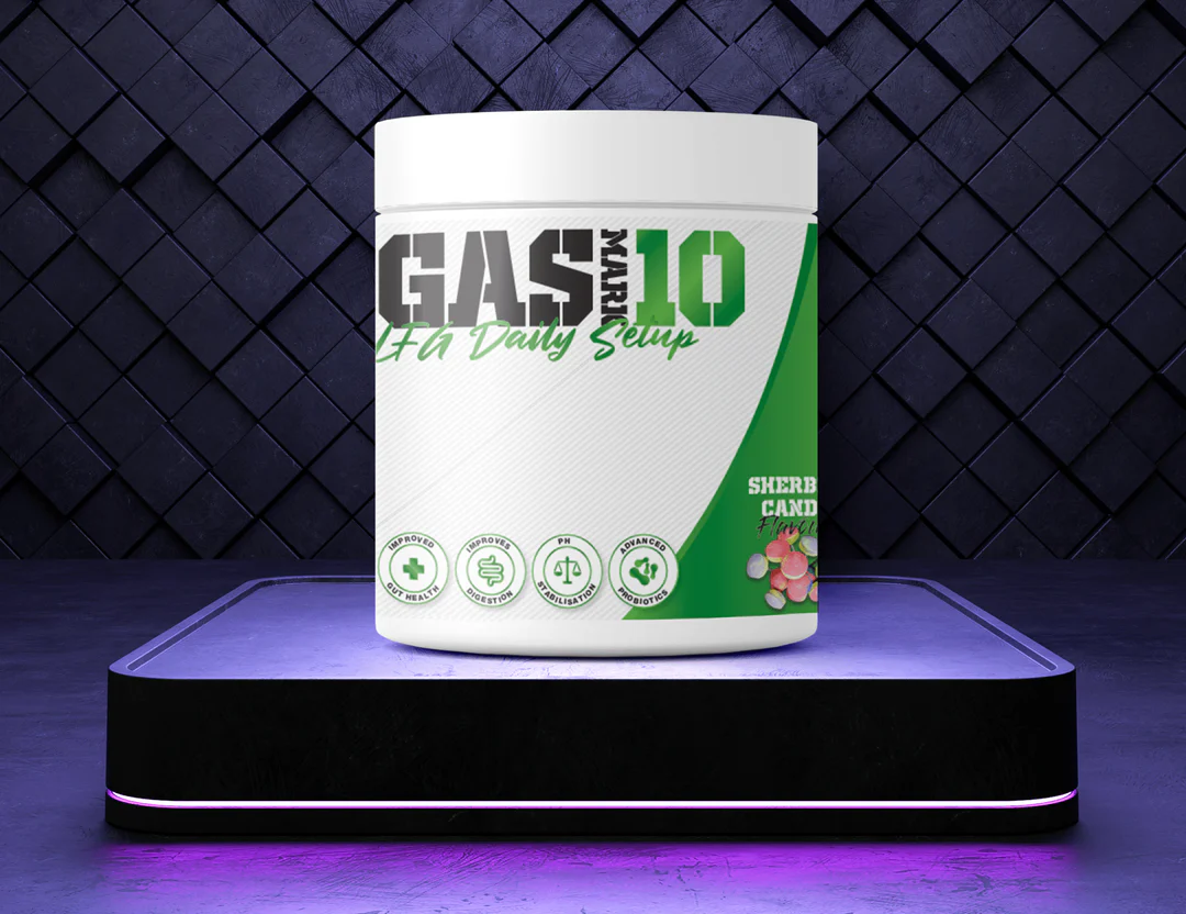 Gas Mark 10 LFG 330g / Sherbet Candy Probiotics & Digestion