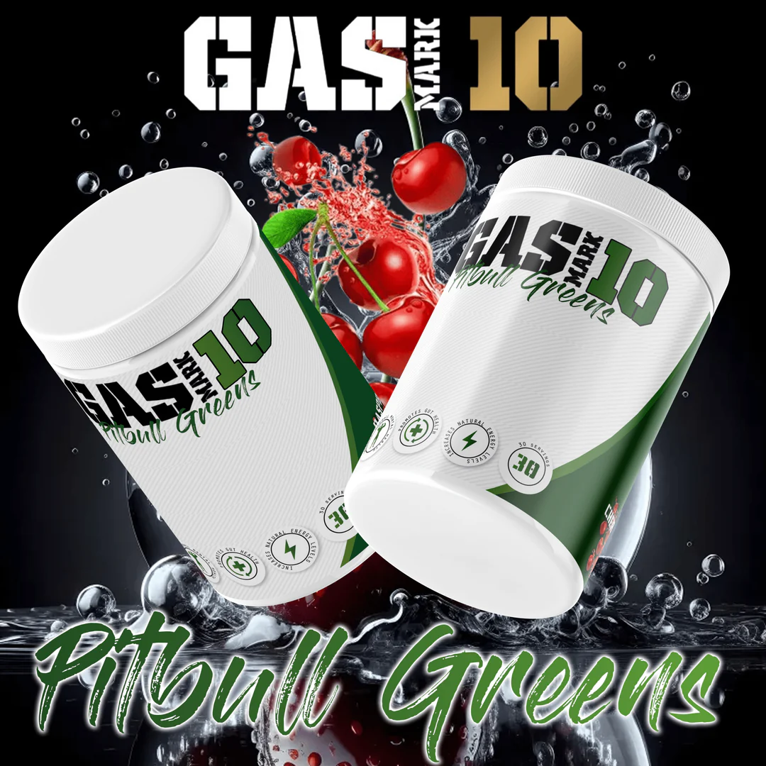 Gas Mark 10 Pitbull Greens 270g / Cherry Greens