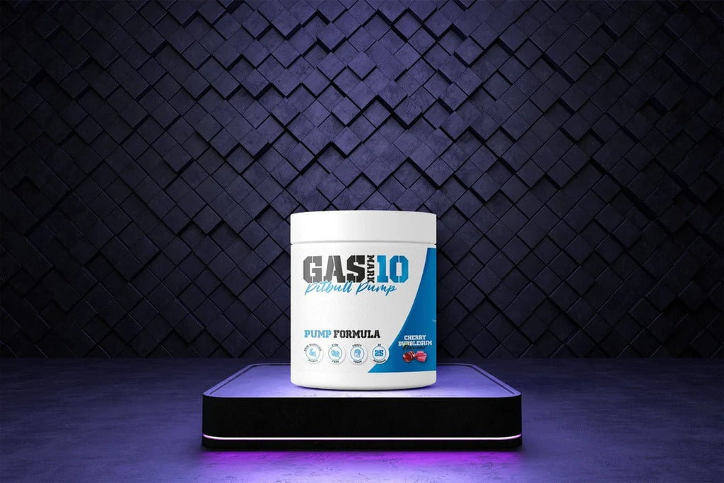 Gas Mark 10 Pitbull Pump 450g / Cherry Bubblegum Pre Workout