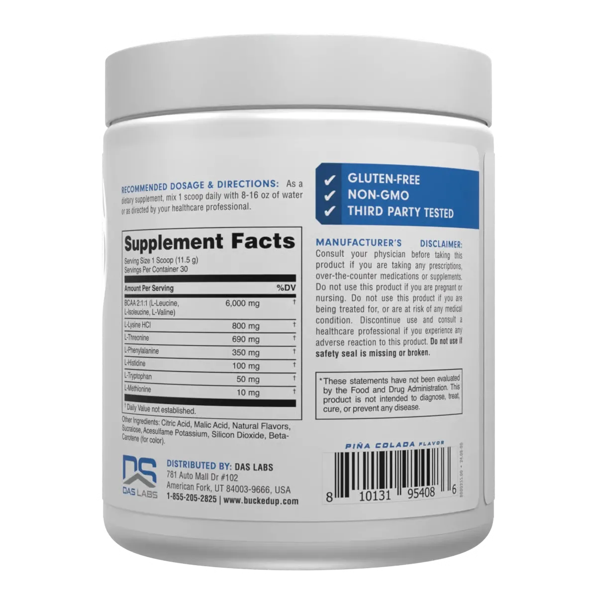 Bucked Up EAA - Amino Acids Powder