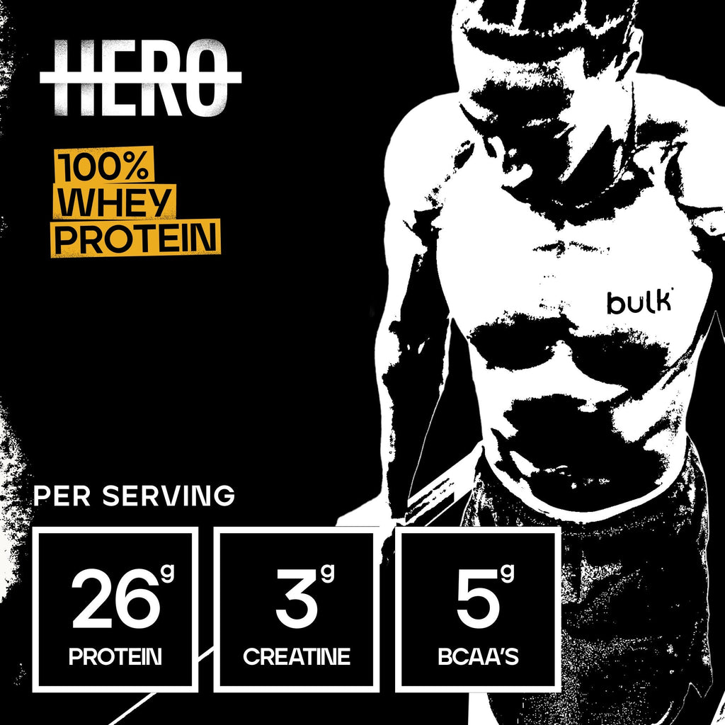 Bulk Hero Whey Isolate Protein Powder Premium Blend - MyGymSupplements