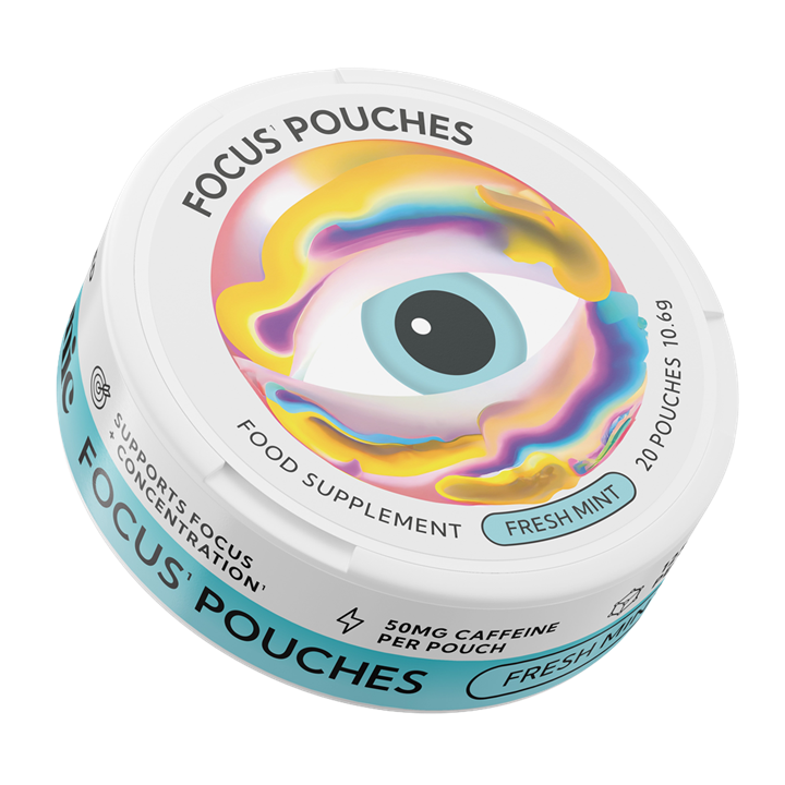 Neutonic Nootropic Focus Pouches 1 Pack (5x20 Pouches) – Nicotine-Free Energy & Clarity