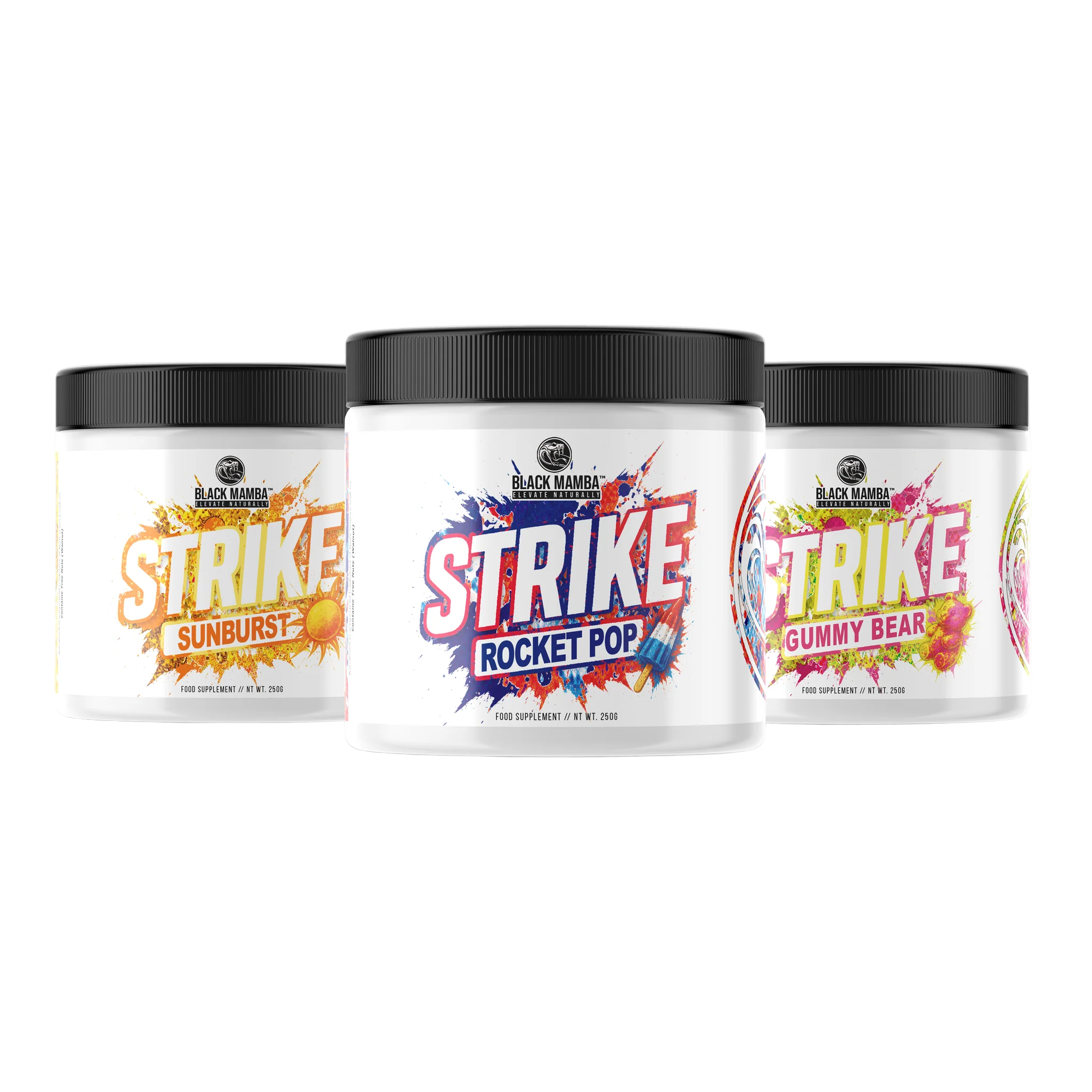 Black Mamba Strike - Pre-Workout Powder