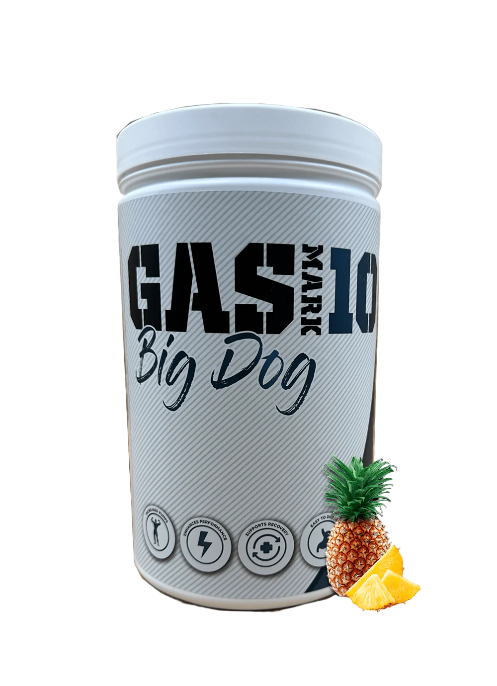 Gas Mark 10 Big Dog 720g / Pineapple Pre Workout RTDs