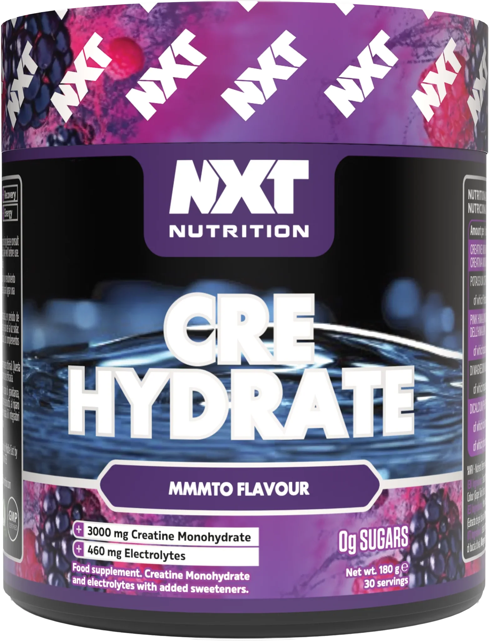 NXT Nutrition CRE Hydrate 360g - MyGymSupplements