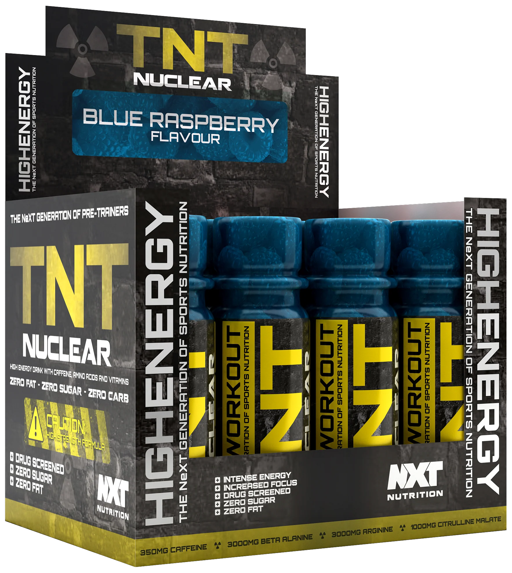 NXT Nutrition TNT Nuclear Shots 12x60ml - MyGymSupplements