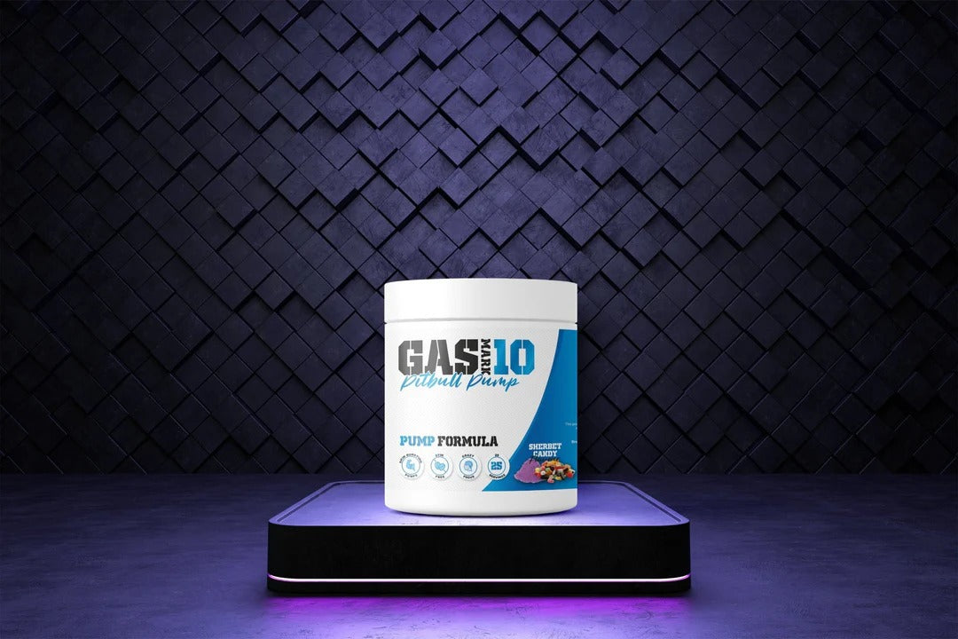Gas Mark 10 Pitbull Pump 450g / Sherbert Candy Pre Workout