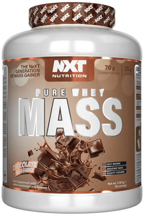 NXT Nutrition NXT Pure Whey Mass 3.18kg - MyGymSupplements