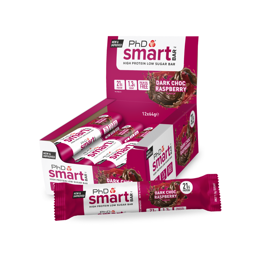 PhD Nutrition Smart Bar 12x64g - MyGymSupplements